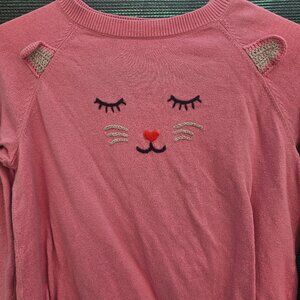 Super cute Mini Boden Cat sweater